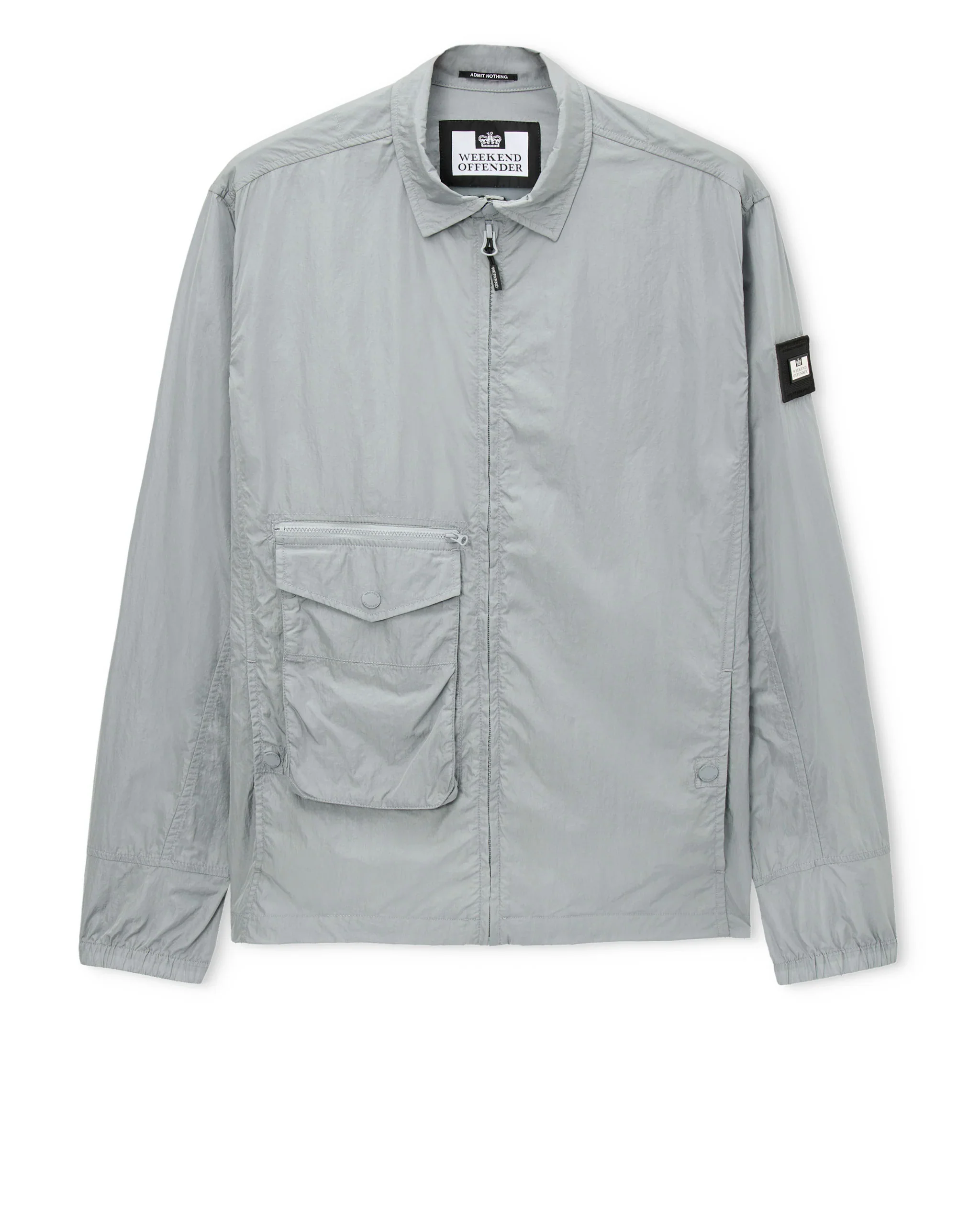 Weekend Offender Vinnie Overshirt in Smokey