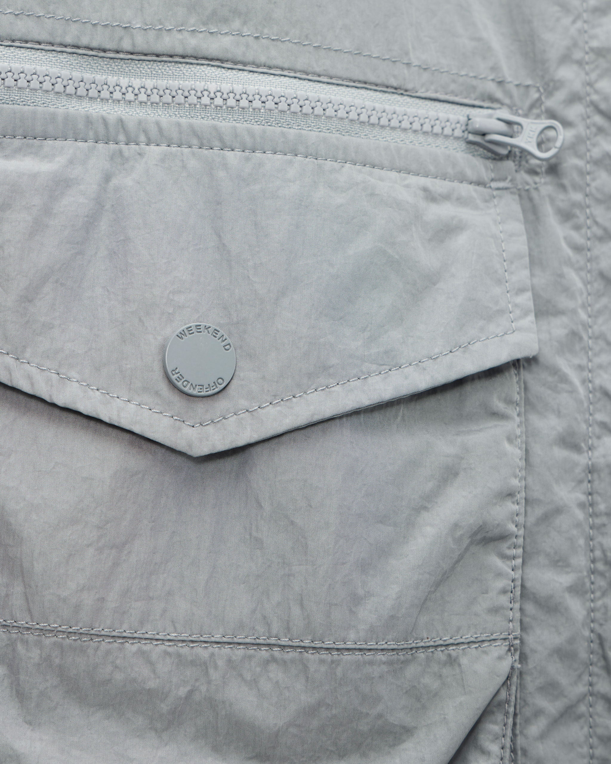 Weekend Offender Vinnie Overshirt in Smokey - Image 3