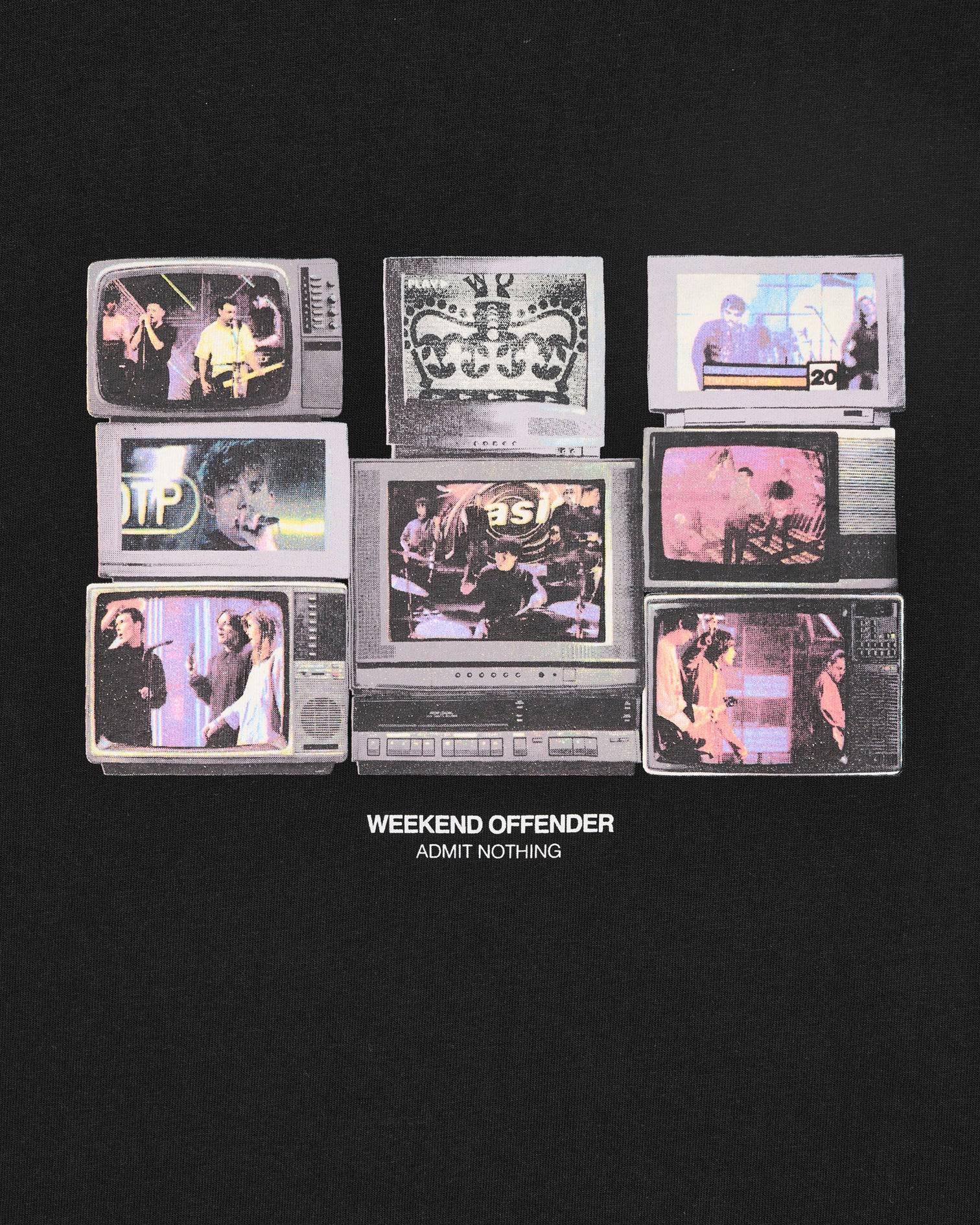 Weekend Offender Vision Graphic T-Shirt Black - Image 3
