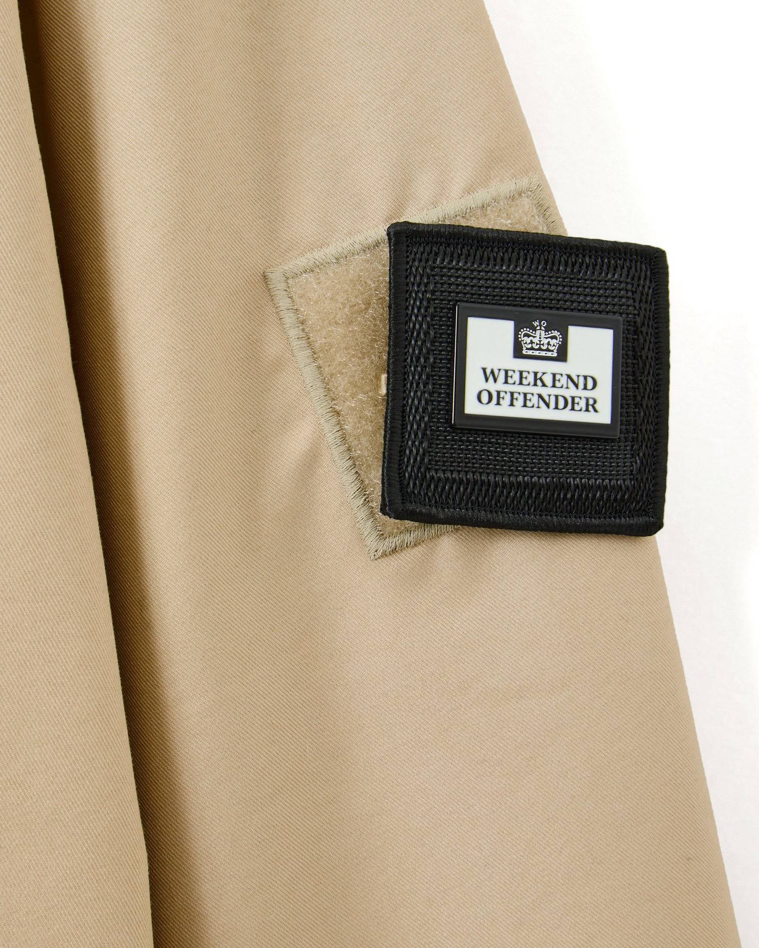 Weekend Offender Whitehouse Mac Jacket Stone/House Check Back - Image 3