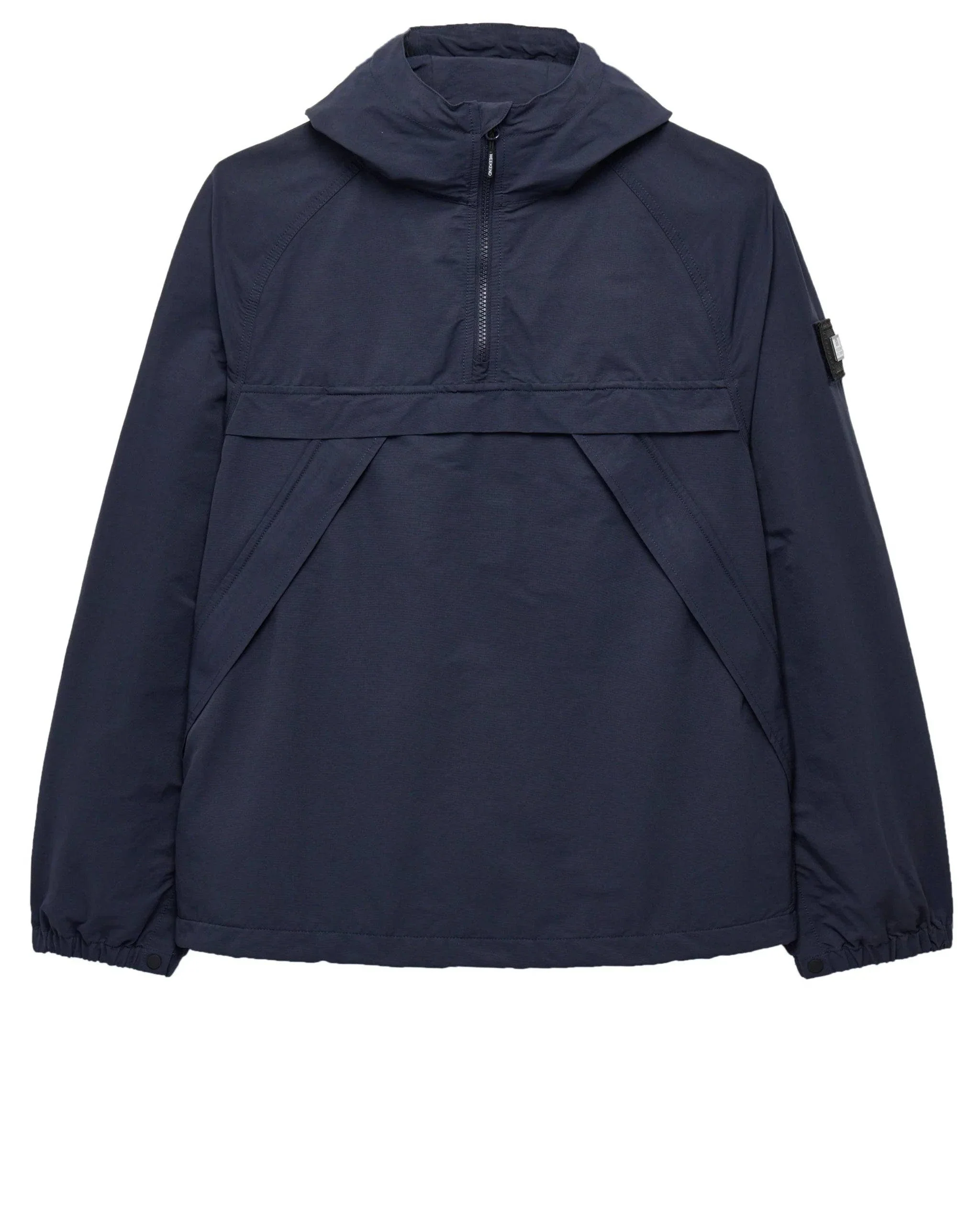 Weekend Offender Wynwood Quarter Zip Overtop Jacket Navy